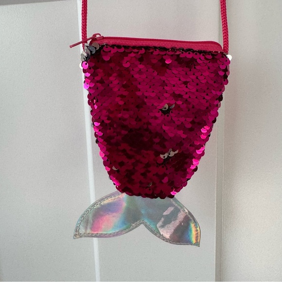 Mermaid purse | Sequin flip | very small almost coin purse sized - Picture 1 of 4